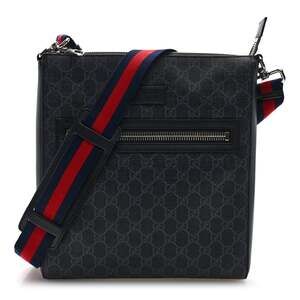 Gucci Gg Supreme Appia Calfskin Web #231095G11B
